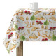 Stain-proof resined tablecloth Belum Cagatió 2 140 x 140 cm