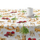 Stain-proof resined tablecloth Belum Cagatió 2 140 x 140 cm