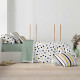 Nordic cover Ripshop Cuzco Multicolour 140 x 200 cm Bottleneck