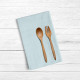 Set of Cloths Belum Liso Blue 45 x 70 cm