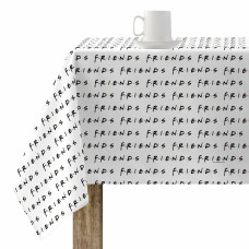 Stain-proof tablecloth Belum Friends White 300 x 140 cm