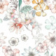 Nordic cover Decolores Calcuta Multicolour 200 x 200 cm
