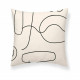 Funda de almohada Decolores Liso Burdeos 65 x 65 cm