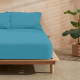 Fitted bottom sheet Decolores Liso 200 x 200 cm Smooth