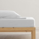 Bedding set SG Hogar White Single Franela