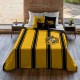 Nordic cover Harry Potter Hufflepuff Yellow Black 220 x 220 cm Double