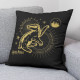Funda de cojín Harry Potter Hufflepuff Negro 50 x 50 cm