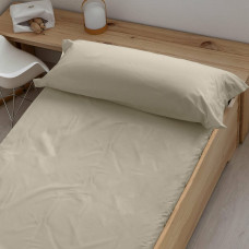 Fitted bottom sheet Decolores Liso Brown 180 x 200 cm