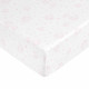 Sábana Bajera Ajustable Peppa Pig Blanco Rosa 105 x 200 cm