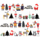 Mantel resinado antimanchas Belum Noel 180 x 180 cm