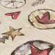 Stain-proof resined tablecloth Belum Wooden Christmas 200 x 140 cm