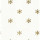Stain-proof resined tablecloth Belum Snowflakes Gold 200 x 140 cm