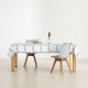Stain-proof resined tablecloth Belum White Christmas 100 x 140 cm