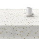 Stain-proof resined tablecloth Belum Stars Gold 250 x 140 cm