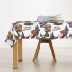 Stain-proof resined tablecloth Belum Papa Noel 250 x 140 cm