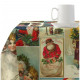 Stain-proof resined tablecloth Belum Vintage Christmas 250 x 140 cm