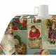 Stain-proof resined tablecloth Belum Vintage Christmas 200 x 140 cm
