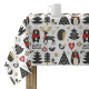 Stain-proof resined tablecloth Belum Merry Christmas 300 x 140 cm