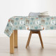 Stain-proof resined tablecloth Belum Merry Christmas 140 x 140 cm