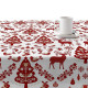 Stain-proof resined tablecloth Belum Merry Christmas 140 x 140 cm