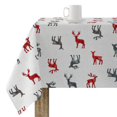 Stain-proof resined tablecloth Belum Merry Christmas 140 x 140 cm