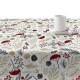 Stain-proof resined tablecloth Belum Merry Christmas 300 x 140 cm
