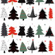 Stain-proof resined tablecloth Belum Merry Christmas 300 x 140 cm