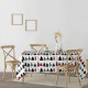 Stain-proof resined tablecloth Belum Merry Christmas 140 x 140 cm
