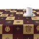 Stain-proof resined tablecloth Harry Potter Gryffindor 100 x 140 cm