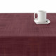 Stain-proof resined tablecloth Belum 250 x 140 cm Burgundy