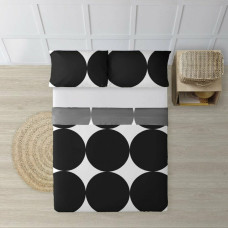 Bedding set Decolores Portmore black 175 Threads