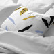 Funda de almohada Decolores Darliston Blue 65 x 65 cm Algodón