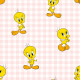Nordic cover Piolín Tweety Vichy Pink 200 x 200 cm