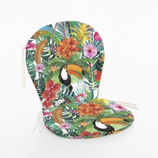 Chair cushion Belum 0120-397 48 x 5 x 90 cm Tucán