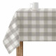 Stain-proof resined tablecloth Belum 550-10 Multicolour 150 x 150 cm Squared