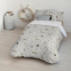 Funda Nórdica Kids&Cotton Kenai Small Beige 180 x 220 cm