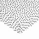 Fitted bottom sheet Kids&Cotton Kibo Black Single 90 x 200 cm