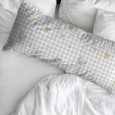 Funda de almohada Looney Tunes Multicolor 45 x 110 cm