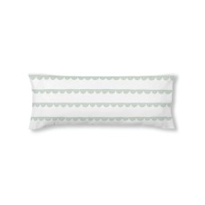 Funda de almohada Kids&Cotton Guildo Menta 45 x 125 cm