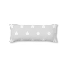 Funda de almohada Kids&Cotton Runar Gris 45 x 125 cm