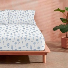 Sábana Bajera Ajustable Kids&Cotton Arona Multicolor Cama de 105 105 x 200 cm