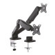 Soporte de Mesa para Pantalla Aisens DT27TSR-045 Negro