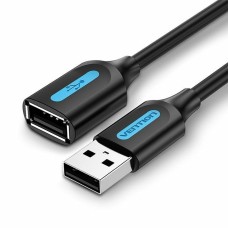 Cable Alargador USB Vention CBIBH Negro 2 m (1 unidad)