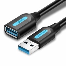 USB Extension Cable Vention CBHBG 1,5 m Black