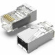Conector RJ45 Vention IDAR0-50 Plateado