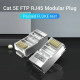 Conector RJ45 Vention IDAR0-50 Plateado