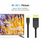 Adaptador Mini DisplayPort a DisplayPort Vention HAABI