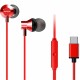 Headphones Aiwa ESTM-50USB-C/RD Red