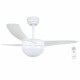 Ceiling Fan with Light Orbegozo CP 88105 60 W White