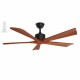 Ceiling Fan Orbegozo CF 101132 70 W Ø 132 cm Black